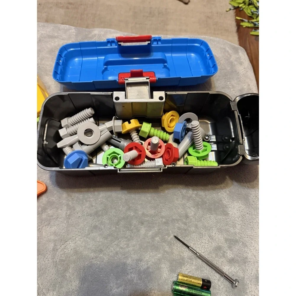 VTech Drill & Learn Toolbox Electronic Learning Toy Lights‎ Sounds Working